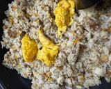 しっかり下味ひき肉のチャーハン作り方9写真