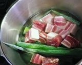 * 圧力鍋で * 本格的な豚の角煮♪作り方1写真