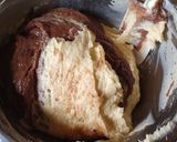 濃厚チョコのマーブルケーキ作り方6写真
