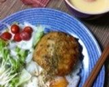お箸で食べたい！和風ロコモコ♪作り方14写真