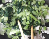野沢菜の炒め物♪ちょっとゆず胡椒風味♪作り方5写真