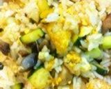 ズッキーニのチーズ炒飯( ･ω･)作り方5写真