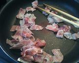 ナスと豚バラのつけ汁作り方1写真