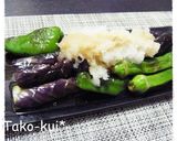 茄子ピー・おくらの揚げ浸し作り方6写真