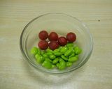 枝豆とカリカリ梅干のまぜご飯作り方1写真