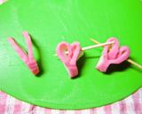 ハートのかまぼこ♡作り方2写真