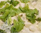 ☆鶏肉とレタスのレモン豆乳クリーム炒め☆作り方3写真