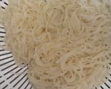 鶏ささみとネギの美味い冷やし素麺😋作り方5写真
