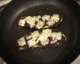 なすの肉みそチーズ焼♪作り方5写真