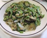 ゴーヤと茄子の味噌そぼろ炒め作り方7写真