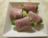 カマンベール入りししとうのベーコン巻き作り方3写真
