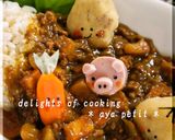 ☆　カレーの具材DEデコカレー　☆作り方9写真