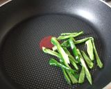 お弁当に☆ピーマンの卵とじ作り方1写真