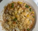 レンジ洋風簡単ビビンバ味炒飯弁当作り方11写真