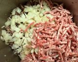 飯バーグステーキ🥩🤣😂🤣😂作り方5写真