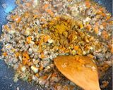 トマト缶不要！カレー粉でキーマカレー作り方3写真