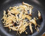 さばときのこのバタポンみぞれ和え😋作り方4写真