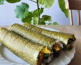 新感覚恵方巻☆レンジで照り焼きチキン節分作り方3写真