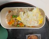 全てレンジ和風レモン風味オムライス弁当作り方12写真