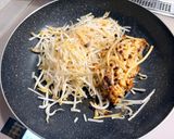 節約＆大満足！絹厚揚げにエノキともやし餡かけ作り方4写真