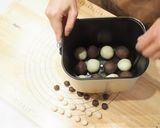 ほぼホームベーカリーで♪猫のちぎりパン作り方14写真