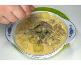 鶏もも肉とじゃがいものカルボナーラ風★動画あり★作り方27写真