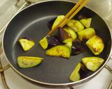 ベジ♪茄子と厚揚げの豚バラみそ炒め作り方4写真