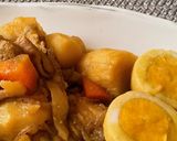 ◆冬ほっこり♡カレー風味の鶏じゃが煮◆作り方5写真
