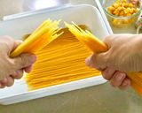 【ジッパー袋で時短】下味冷凍きのこパスタ作り方3写真