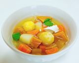 秋野菜のポトフ　栗入り♪ヴィーガン作り方3写真