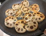 れんこんニラ餃子🥟美味しすぎ〜☆作り方3写真