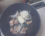 角切り牛の旨辛スパイスラーメン作り方3写真