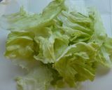 肉巻きレタスのしょうが醤油煮作り方1写真