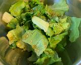☆簡単☆ノグリで旨辛！レタス麻婆豆腐麺作り方3写真