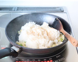 シャキっと【塩塗し白菜と卵の焼飯（炒飯）作り方6写真