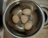 鶏チャーシューと煮卵🐔🥚作り方2写真