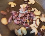 ホタルイカと椎茸のバター炒め作り方3写真