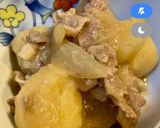 うちの味☆味噌でコク旨♪我が家の肉じゃが作り方67写真