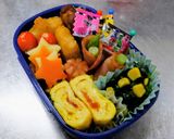 ケチャップinオムレツ＊ベーコンオムレツ作り方6写真