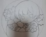 ヘタリア日本 キャラケーキ作り方5写真