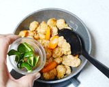パパッと大豆ミートde酢豚風(ビーガン)作り方6写真