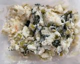 ポテトサラダ　具は野沢菜漬けの茎だけ作り方9写真