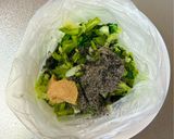 簡単！小松菜と白菜の胡麻味噌和え作り方2写真