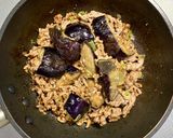 豚ひき肉とナスの麻辣丼作り方5写真