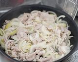 玉ねぎ&豚肉だけ★簡単あっさり塩豚丼作り方6写真