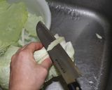 夏ばて対策～我が家の酸っぱ辛キャベツ漬け作り方2写真