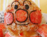 アンパンマン in カレー風呂作り方6写真