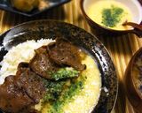 タン塩 とろろがけご飯作り方3写真