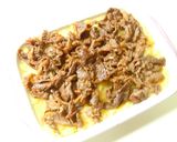 牛肉とトマトのマッシュポテトグラタン作り方5写真