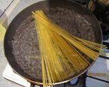 ひじき・オクラ・ベーコンの和風パスタ作り方2写真
